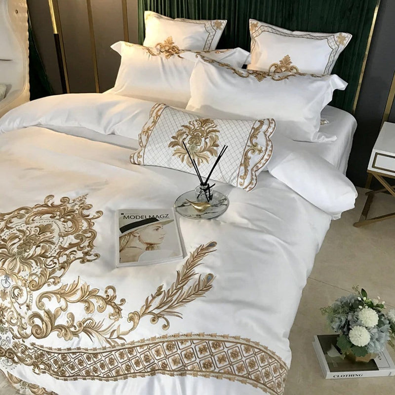 Luxury Royal Gold Duvet Cover Set