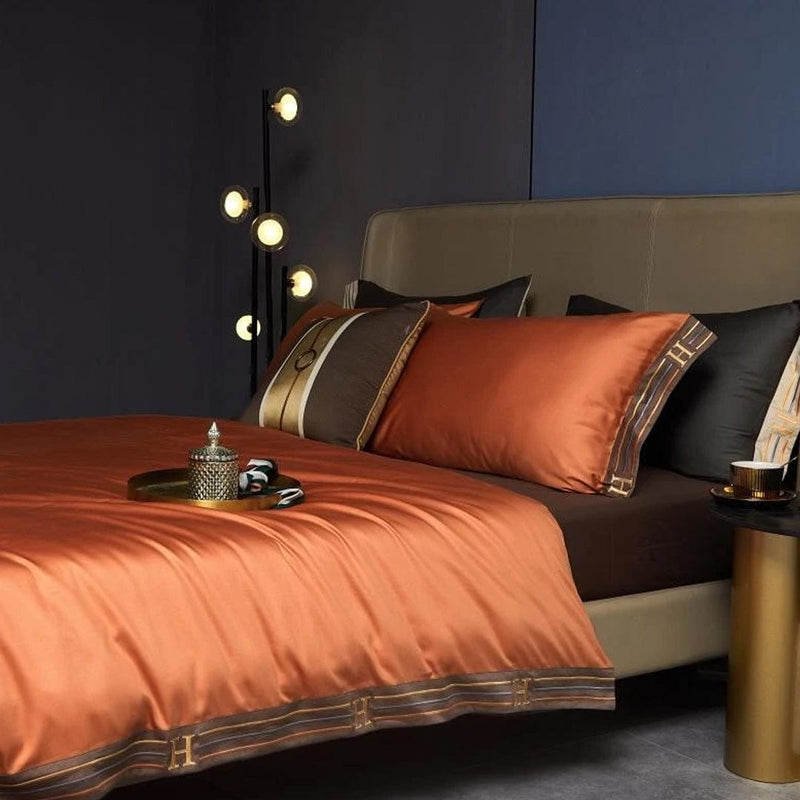 Dania Luxury Egyptian Duvet Cover & Sheet Set