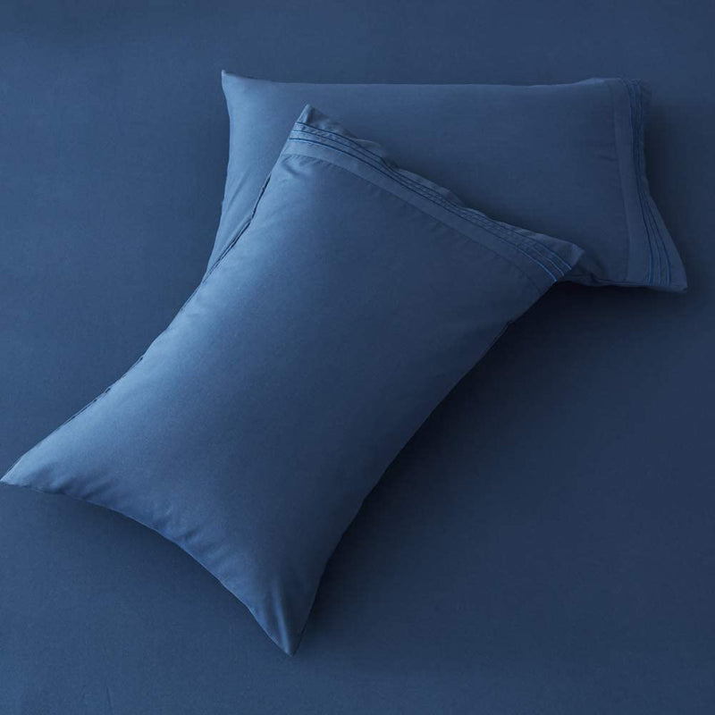 Navy Blue Egyptian Micro Fiber Sheet 1800TC