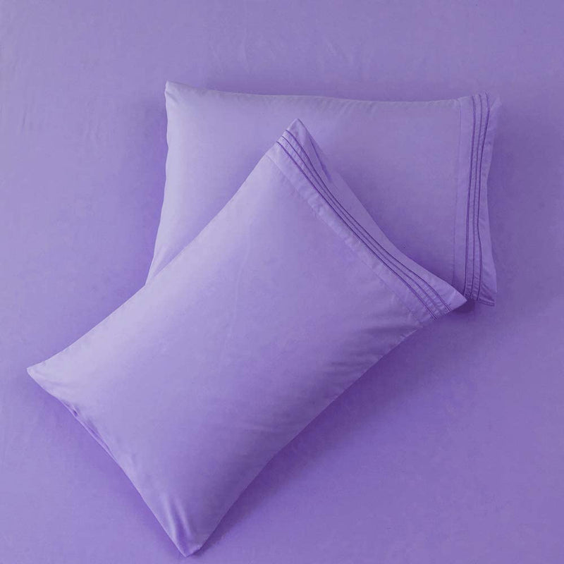 Lavender Egyptian Micro Fiber Sheet 1800TC
