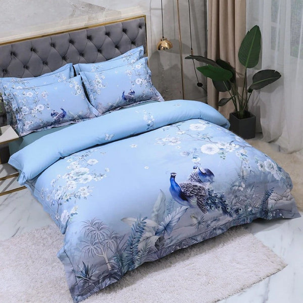 Sea Birds Duvet Cover & Sheet Set (Egyptian Cotton)