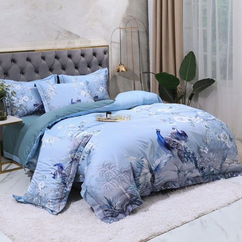 Sea Birds Duvet Cover & Sheet Set (Egyptian Cotton)