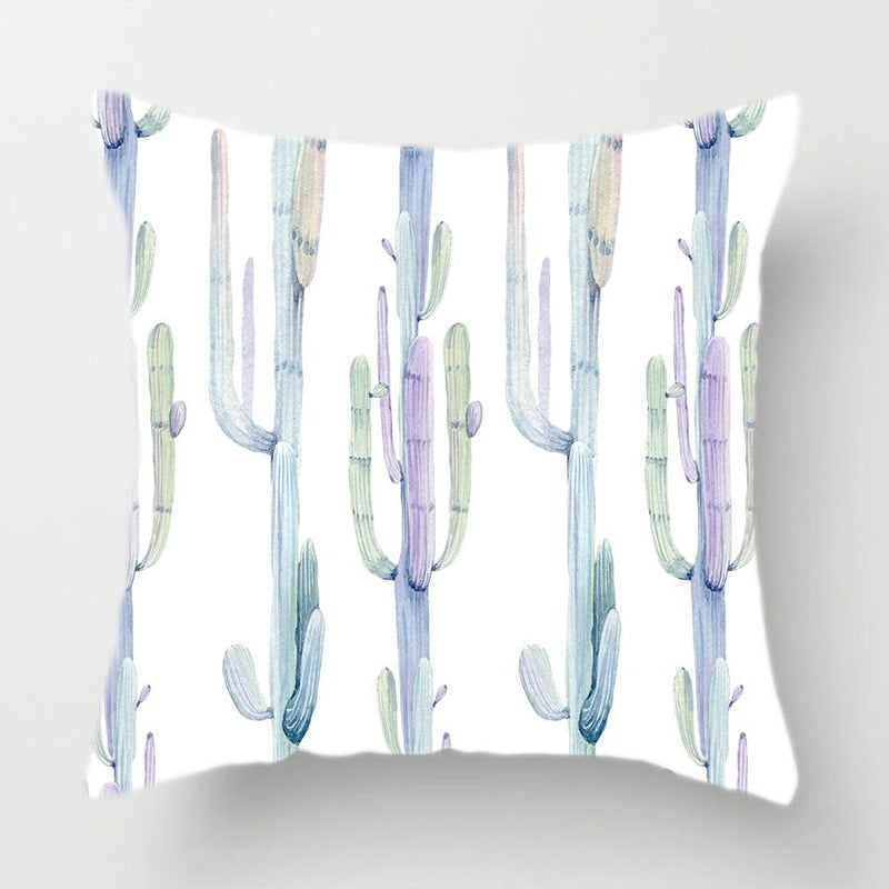 Cactus Flower Pillow Cover