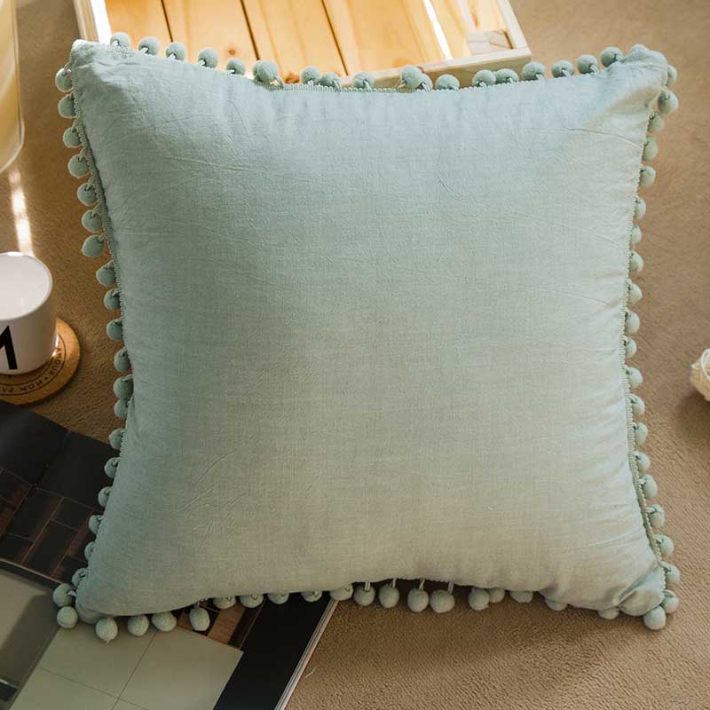 Pom Pom Pillows