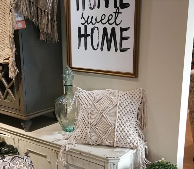 Macrame Throw Pillow Cover