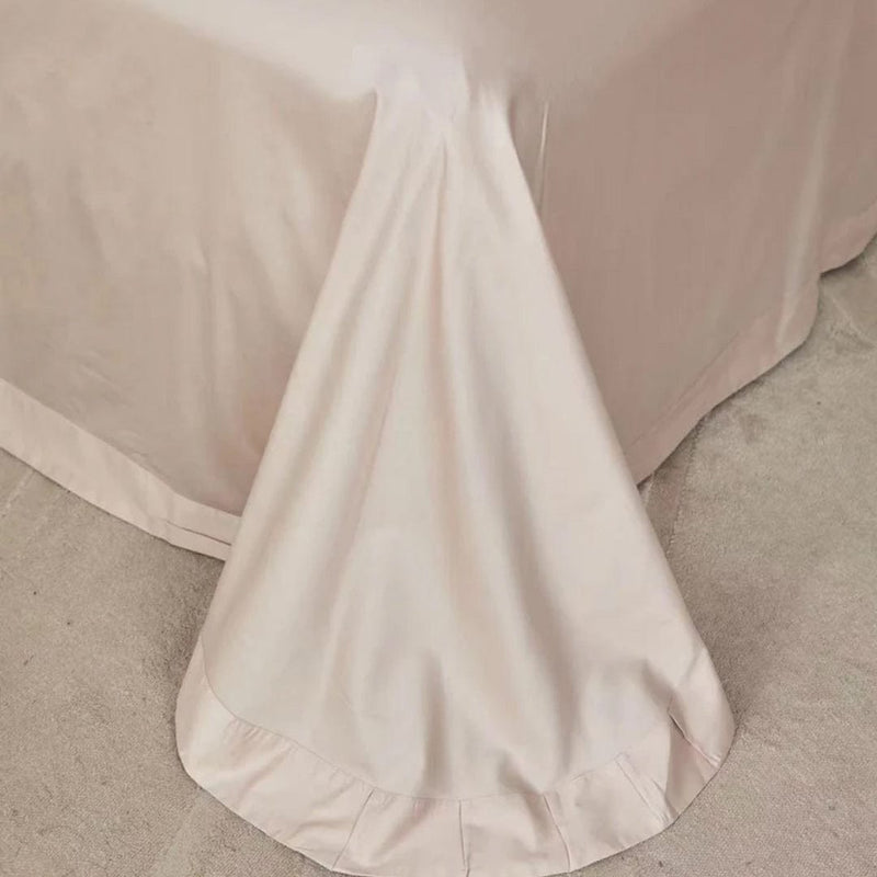 Luxury Flowers Print Duvet Cover & Sheet Set (Egyptian Cotton)