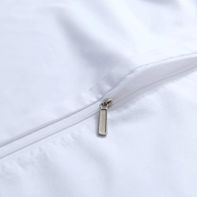 Premium White Duvet Cover & Bed Sheet Set (Egyptian Cotton)