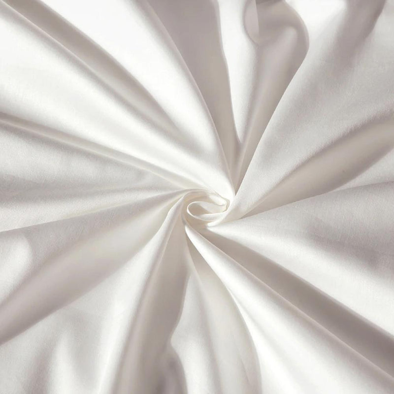 Egyptian White Duvet Cover & Sheet Set
