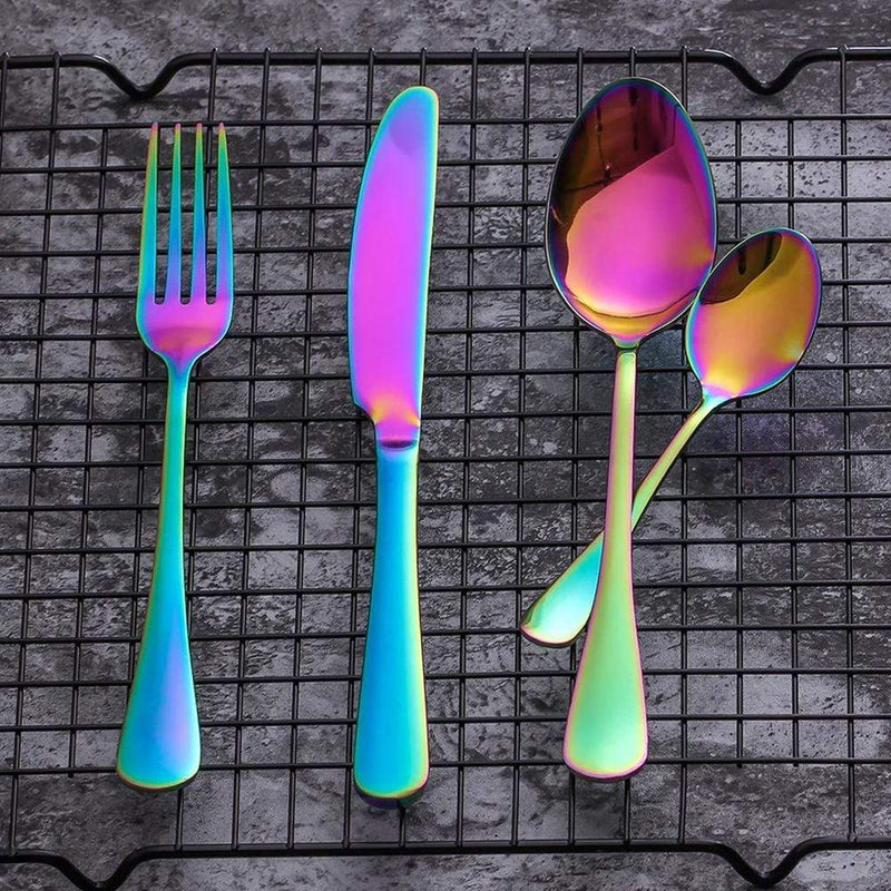 Neowam - Rainbow Silverware Set