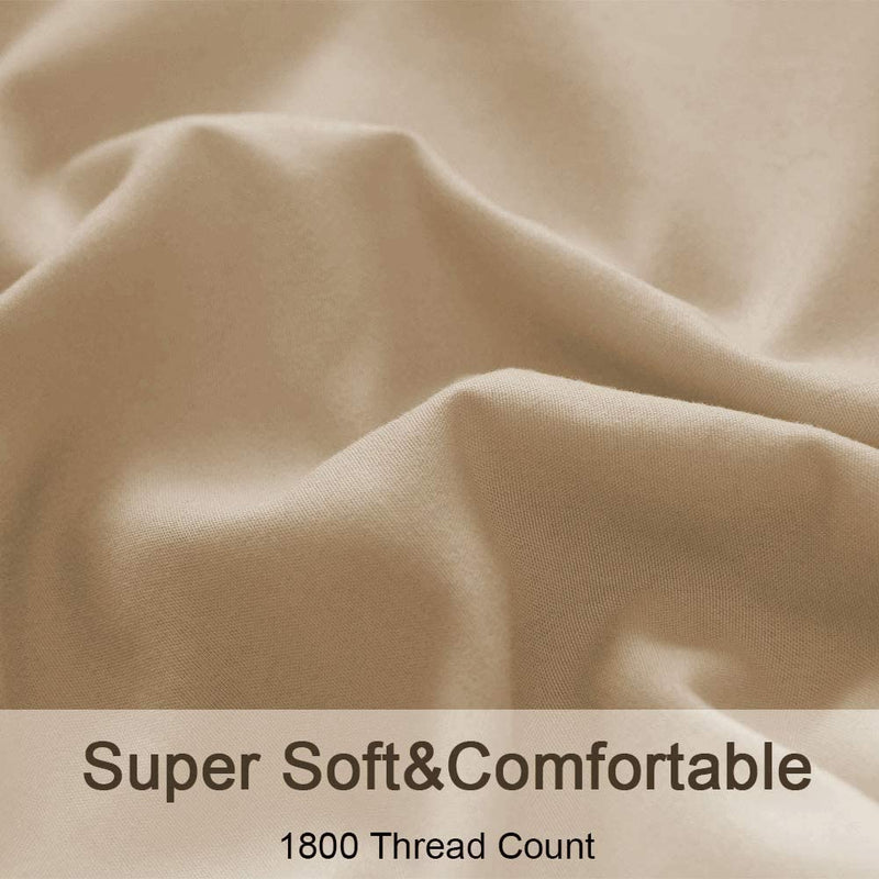 Taupe Egyptian Micro Fiber Sheet 1800TC