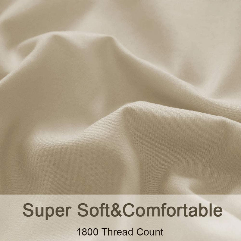 Taupe Egyptian Micro Fiber Sheet 1800TC