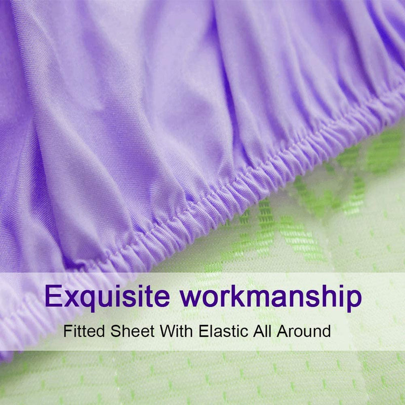 Lavender Egyptian Micro Fiber Sheet 1800TC