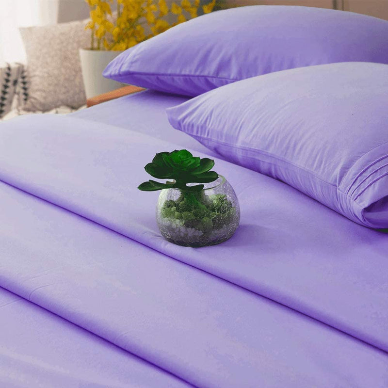 Lavender Egyptian Micro Fiber Sheet 1800TC