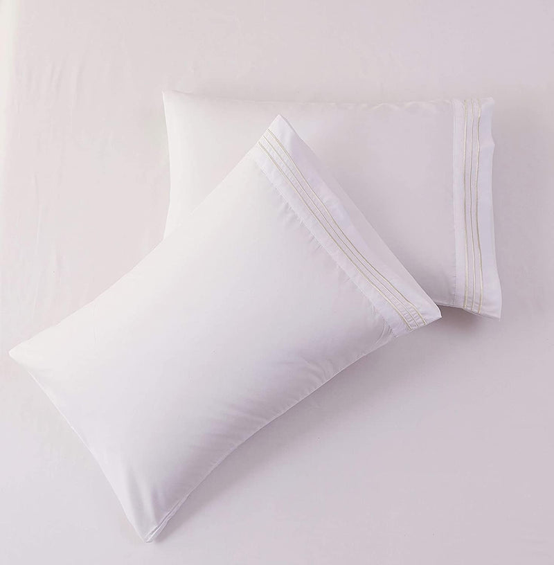 White Egyptian Micro Fiber Sheet 1800TC