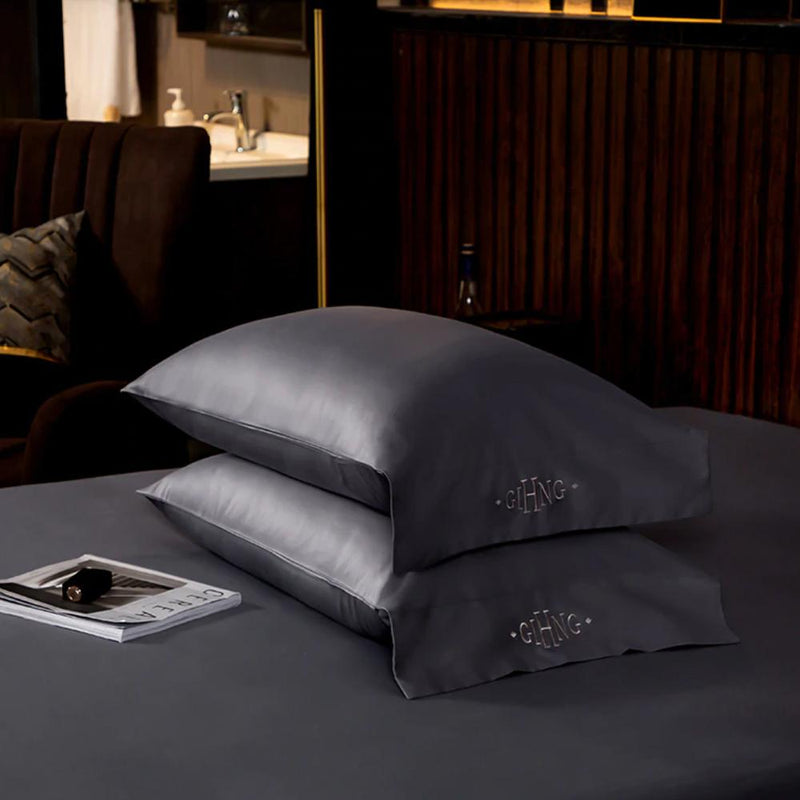 Egyptian Black Pillow Cover