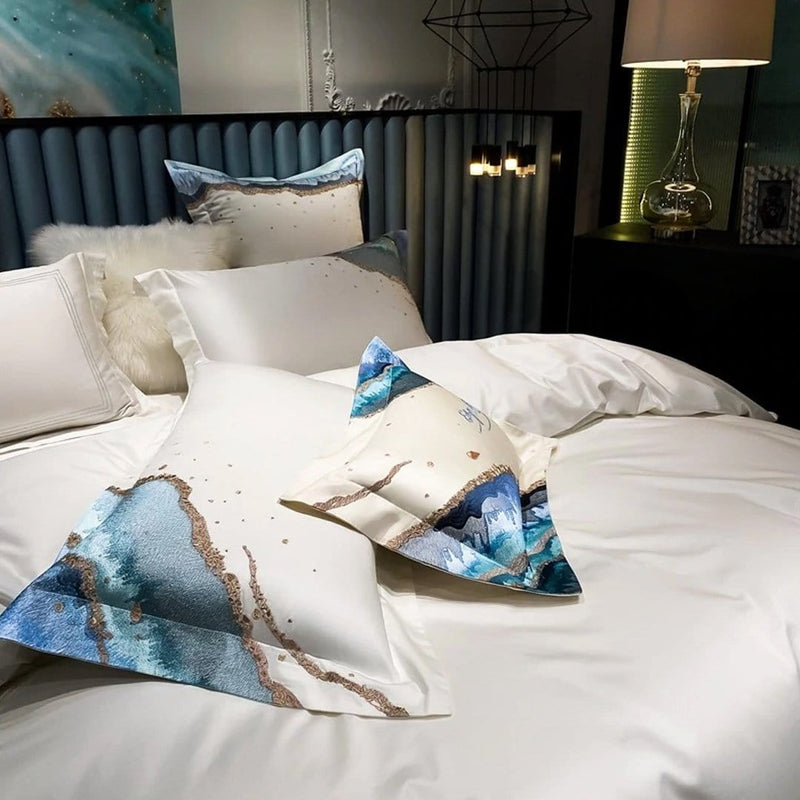 Marine Luxury Duvet Cover Set (Egyptian Cotton)