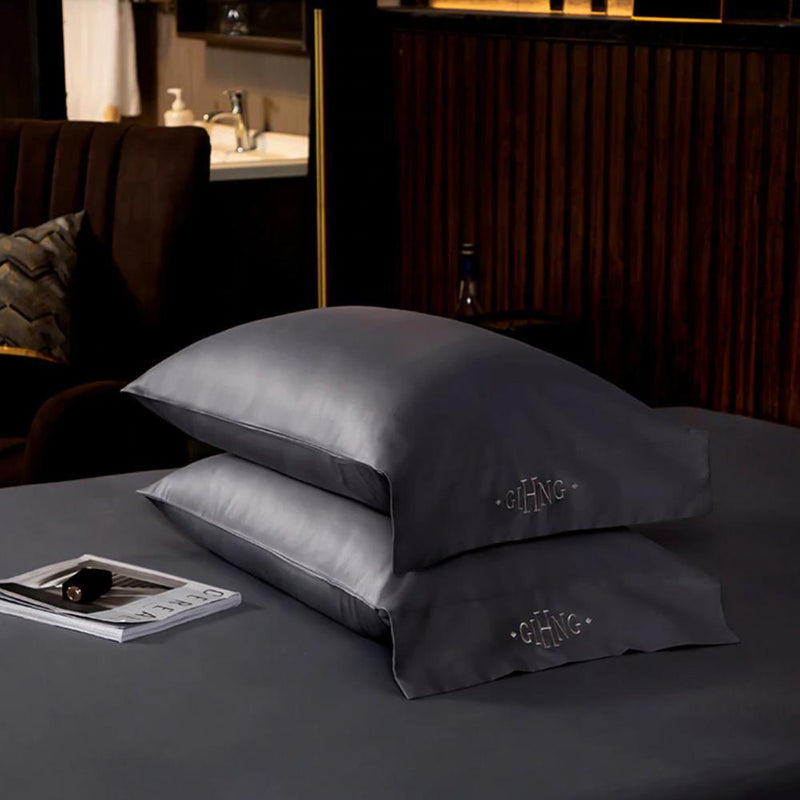 Egyptian Black Pillow Cover