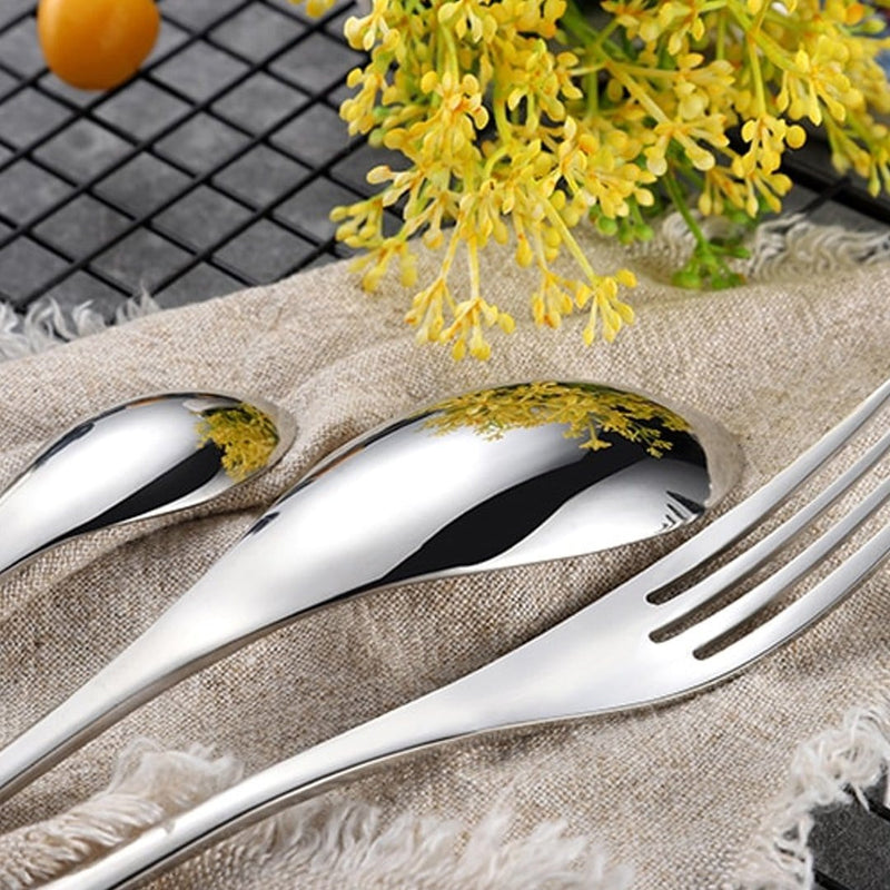 Prime Quality Black Flatware Set