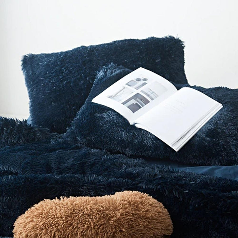 Luxury Plush Duvet Cover & Bed Sheet Set