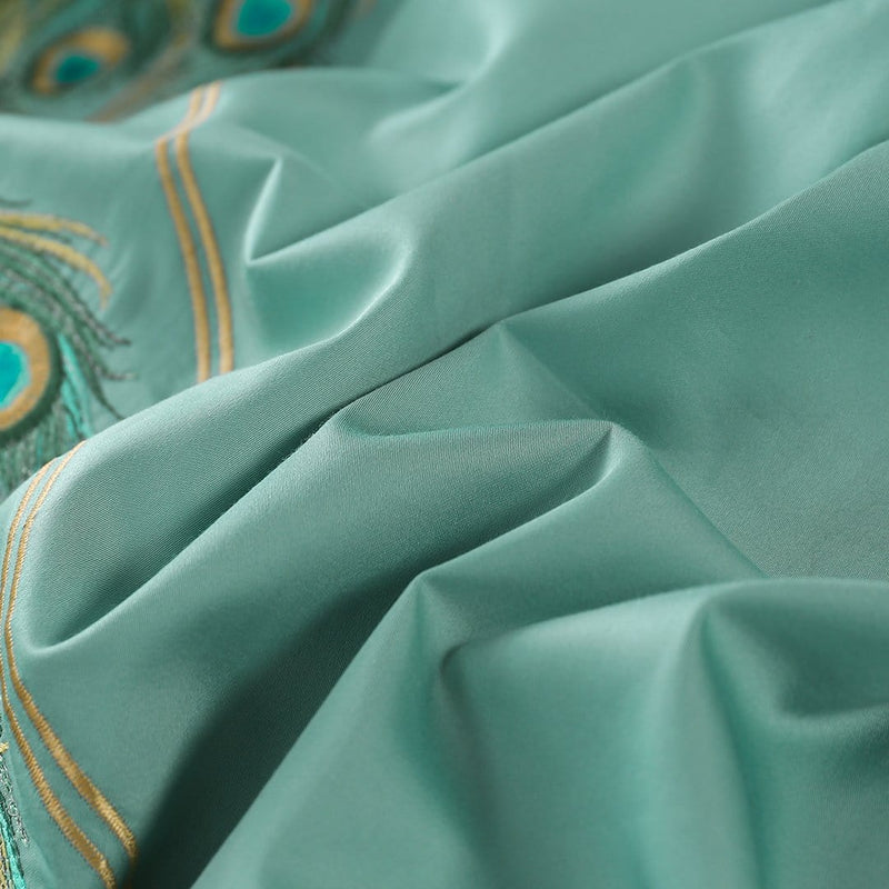Luxury Peacock Duvet Cover Set(Egyptian Cotton)