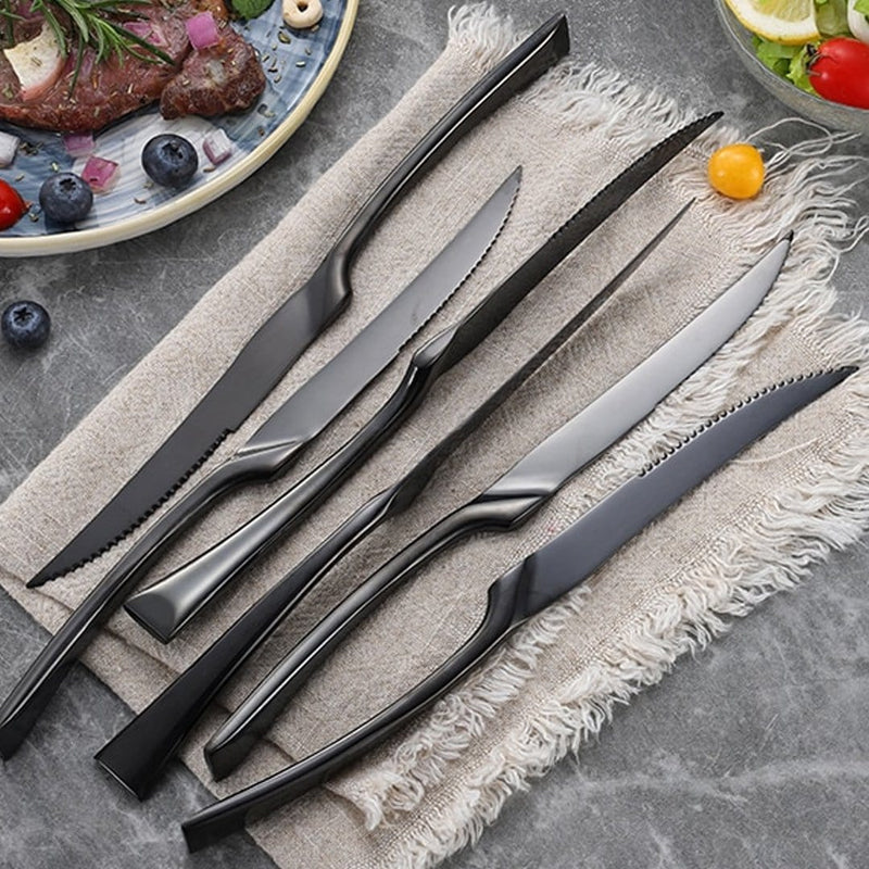 Prime Quality Black Flatware Set