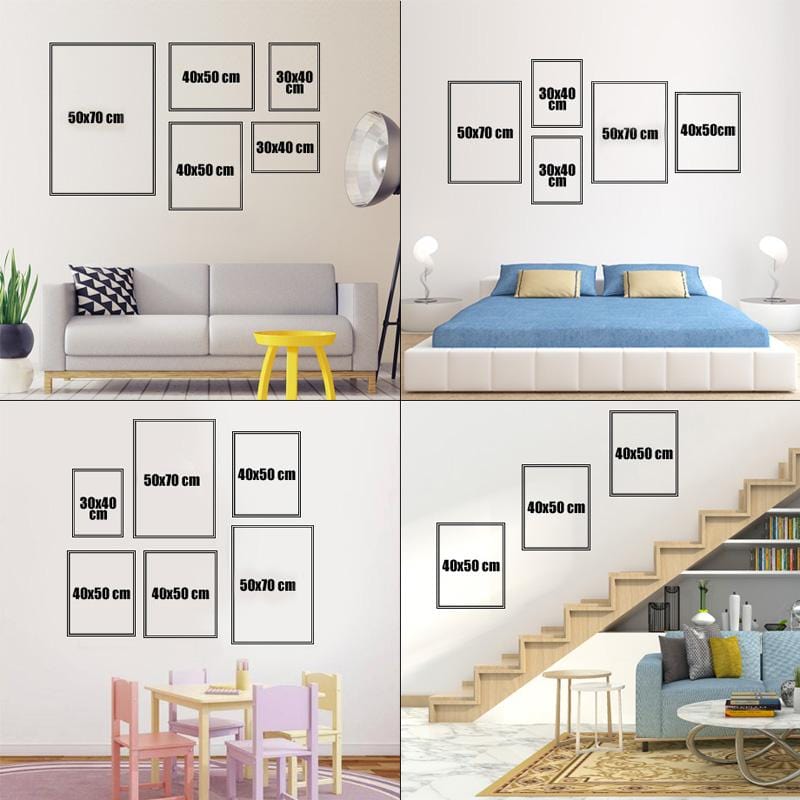 Moon Phases Wall Art