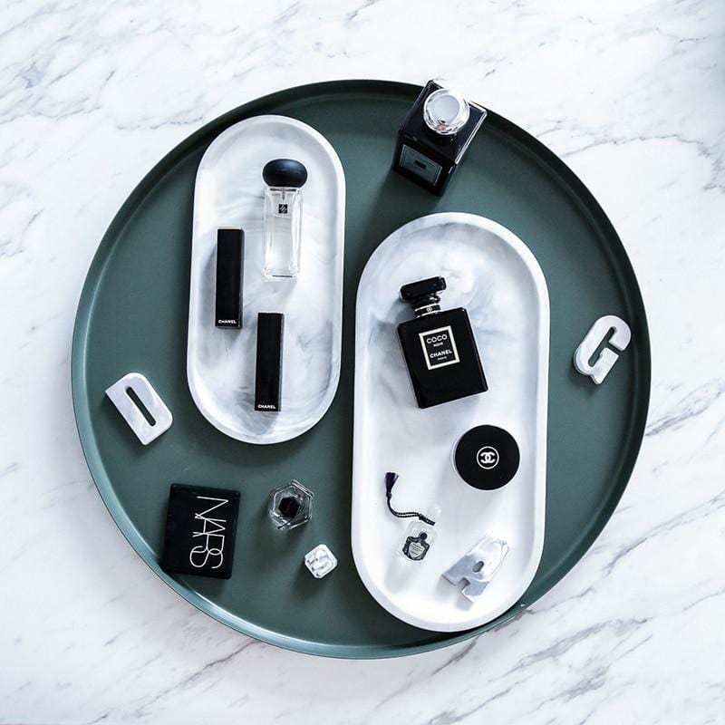 Ellipse Marble Tray