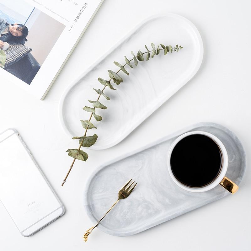 Ellipse Marble Tray