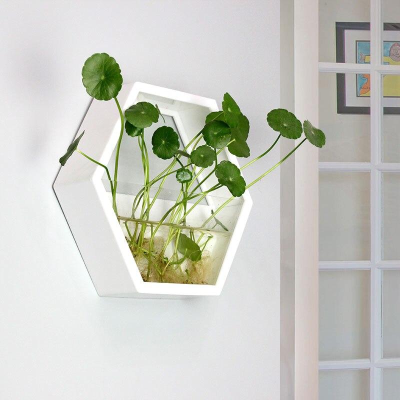Hexagonal Hydroponic Wall Planter