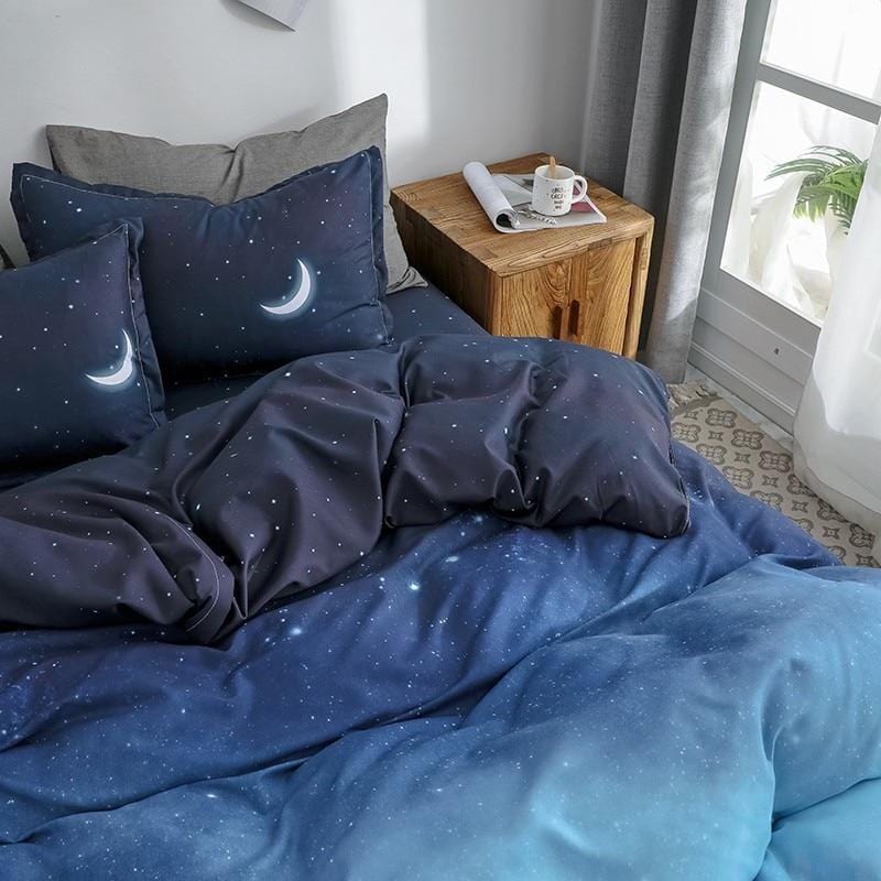 Starry Night Duvet Cover & Sheet Set