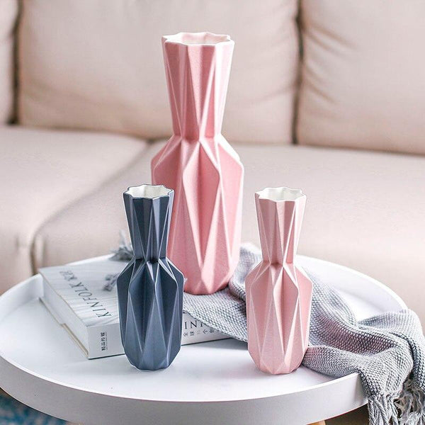 Nordic Ceramic Stem Vase