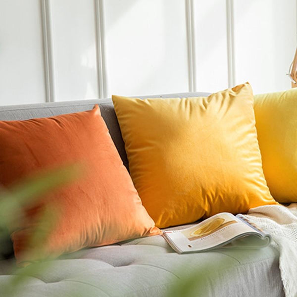 Velvet Throw Pillow Cover