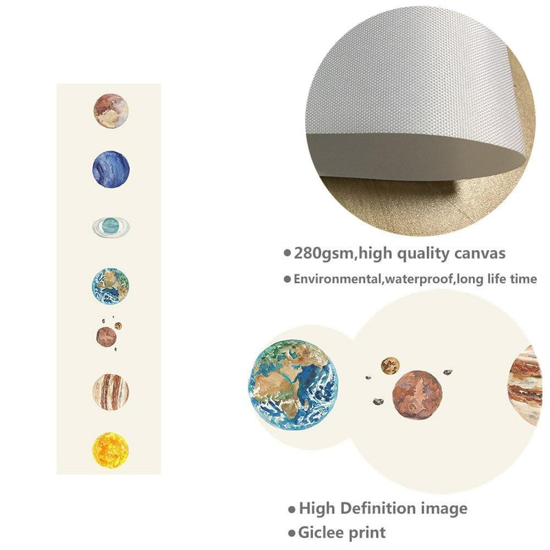 Solar System Canvas Art