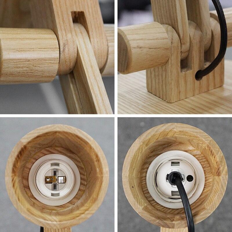 Horsten Design Wooden Table Lamp