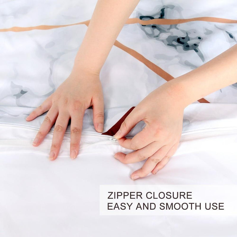 Marble Texture Bedding Set