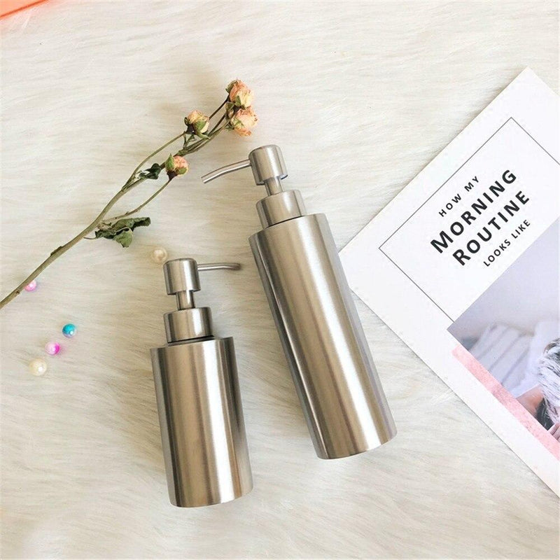 Rose Gold Refillable Soap Dispensers