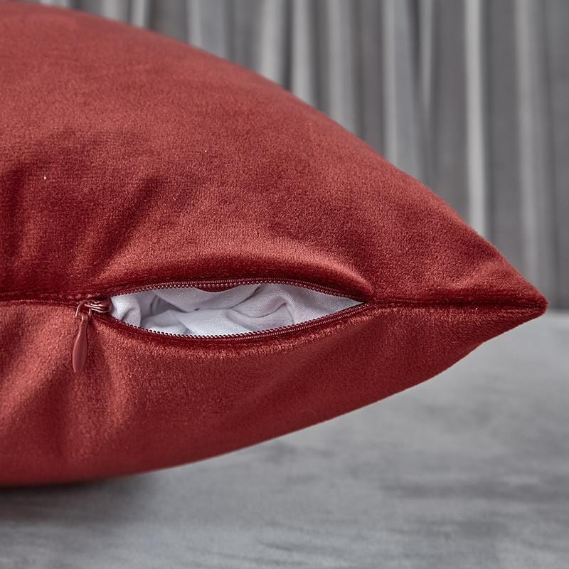 Velvet Throw Pillow Cover
