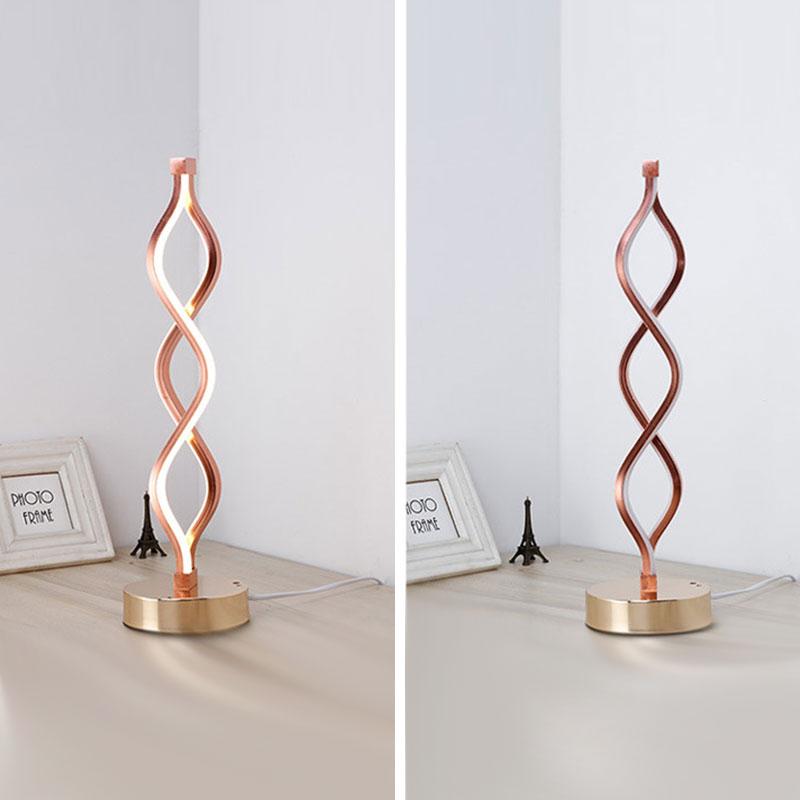 Spiral Table Lamp