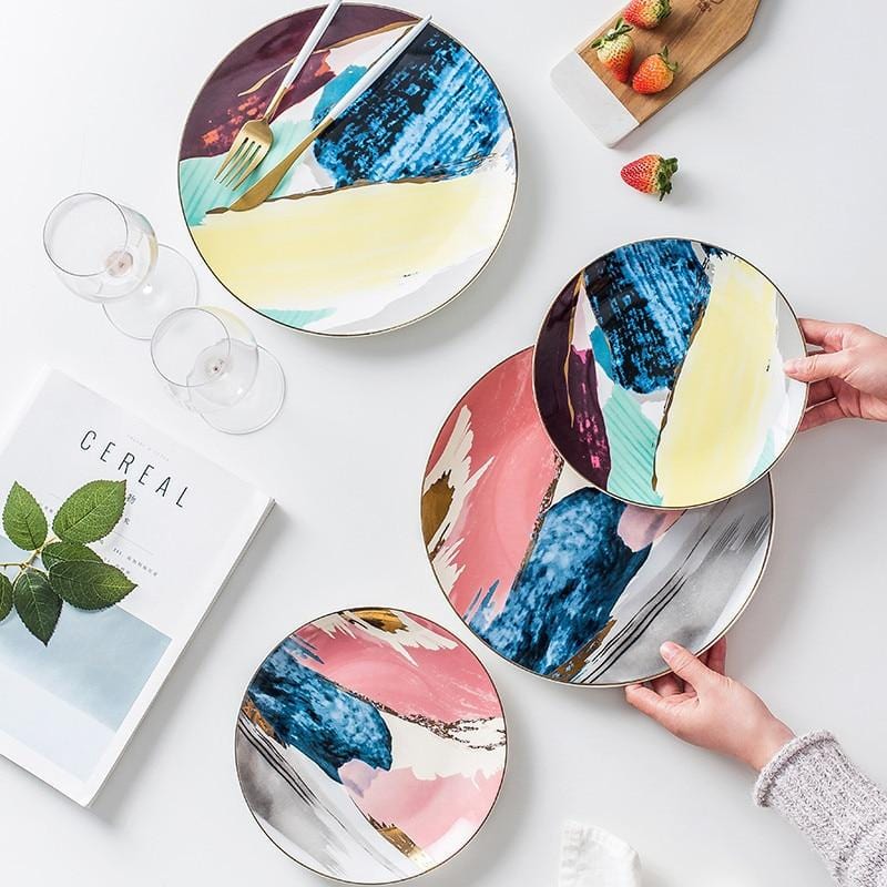 Artistic Design Plates