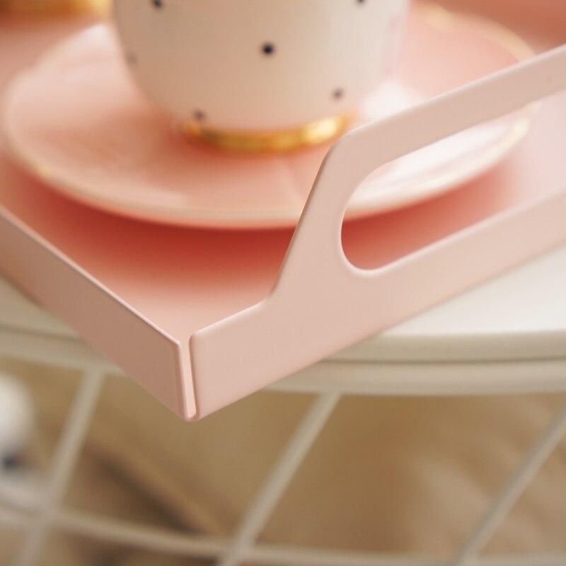 Matte Pastel Metal Serving Tray