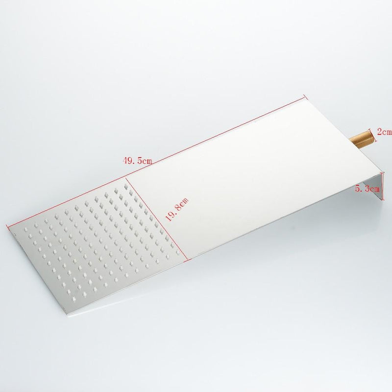 Modern Rainfall Shower Head