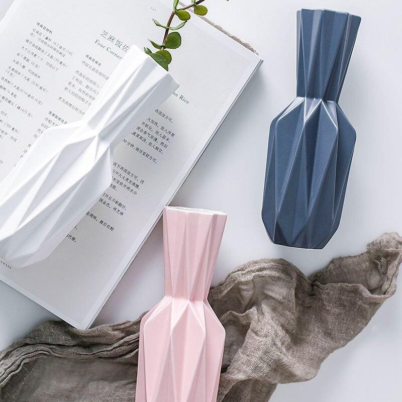 Nordic Ceramic Stem Vase