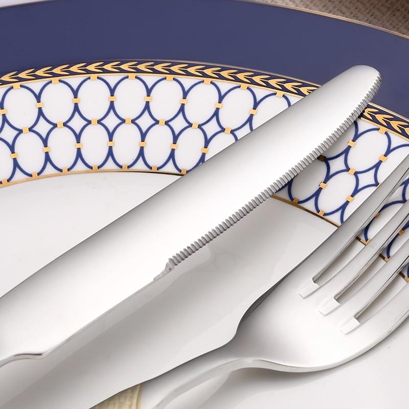 Gold Plated Flatware Set