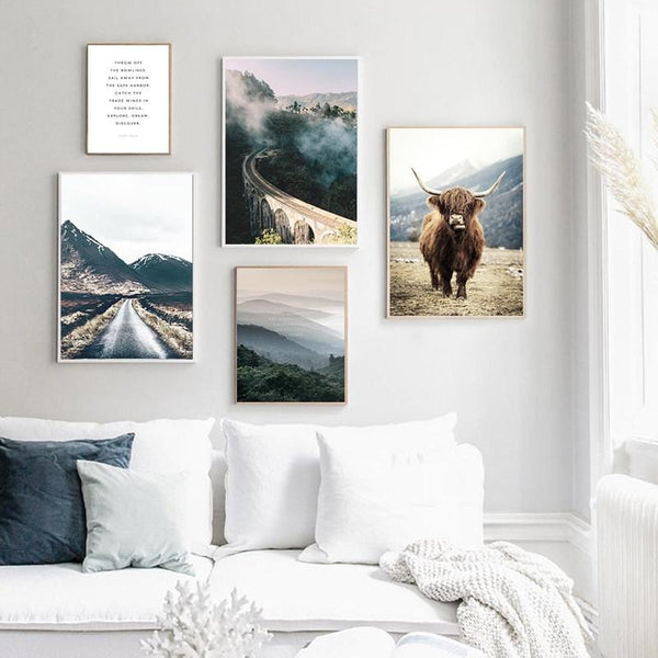 Nordic Nine Arch Bridge Art
