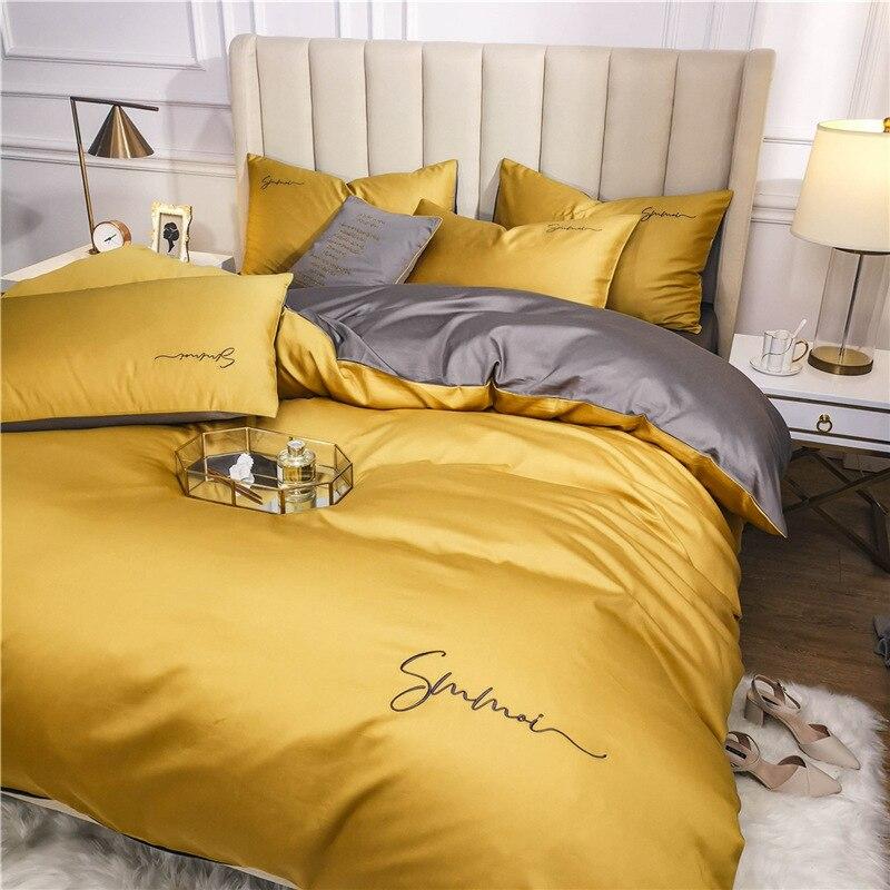 Pure Cotton Duvet Cover & Sheet Set