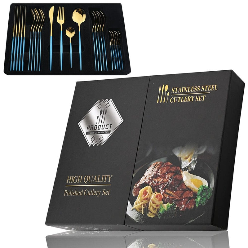 Luxury Cutlery Set 24 Pcs