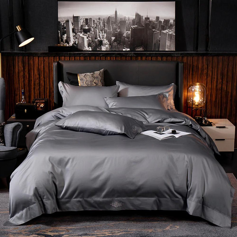 Egyptian Black Pillow Cover
